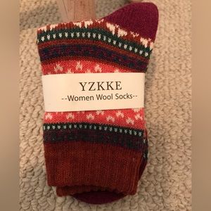 Yzkke Womens socks nwt berry/pink